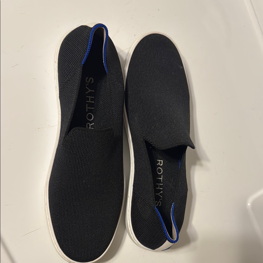Rothy's Men's Black Slip-On Shoes